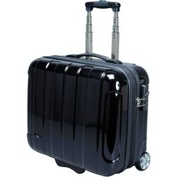 JSA Trolley Portadocumenti JSA In Policarbonato 43x21x40 cm Nero 45513