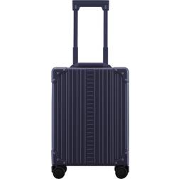 Aleon 20" Aluminum Vertical Spinner Carry On Suitcase Blue