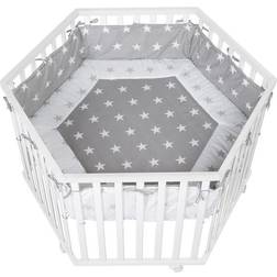 Roba Lekhage Cosiplay 6-kantig vit Little Stars 120 cm