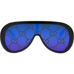 Gucci Moderne Oversized Solbriller - Blun