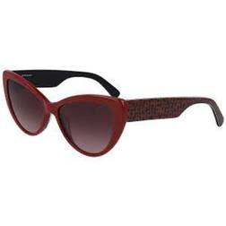 Longchamp LO663S 726 Solglasögon Plast Röd Brun