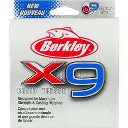 Berkley unisex X9 strand fiske fläta linje, kristall, 300 m/18,2 kg