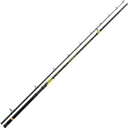 Black Cat Premium havspö perfekt passion XH-S fiskespö mångsidig användning med IM6 Blank havskatt fiske Wallerspö i 5 längder, svart-gul, 3,20