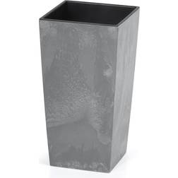 Prosperplast Sodo Vazonas Su įdėklu Urbi Square Beton Effect 40 x 40 x 75 cm Antracitas Krukke