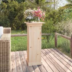 vidaXL Soporte Para Plantas Madera Maciza De Pino 40x40x90 cm - Marrón