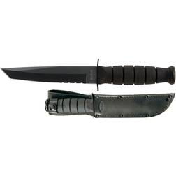 Ka-Bar Tanto Fixed 5.25 Combo Blade Kraton Jagtkniv