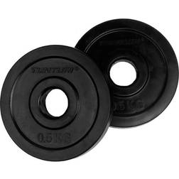 Tunturi Rubber Weight Plate 0.5kg 2 Units 0.5 Kg