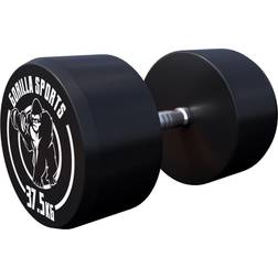 Gorilla Sports Rubber Dumbbells 7.5kg