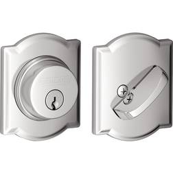Schlage Cilindro Singolo Catenaccio Con Finiture Camelot Cromo Lucido B60 N cAM 625