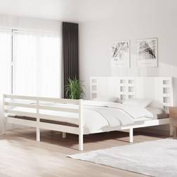 vidaXL Bed Frame without Mattress 200 x 200 cm