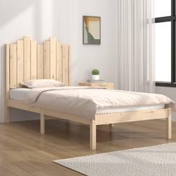 vidaXL 100x200 cm Massivt Fyrretræ Sengeramme