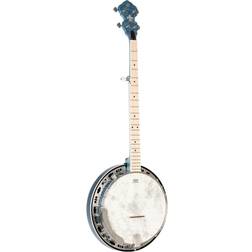 Ortega Falcon Series Banjo – transparent karaktär Gigbag (OBJE400TCO)