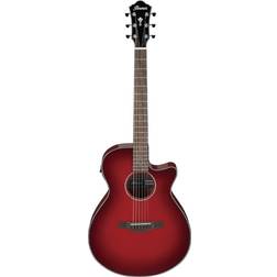 Ibanez AEG51-TRH Transparent Red Sunburst Guitarra electroacustica