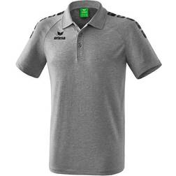 Erima Essential 5-C Poloshirt grey-melange/black