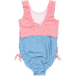 Playshoes UV-Bescherming Zwempak Krab - Blauw/Roze