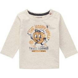 Noppies Baby Pojkar Långärmad T-shirt - Havregryn