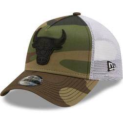 New Era Kinder Trucker Cap Chicago Bulls wood camo