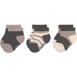 Lässig Sneaker Socken Gr. 23-26 Anthrazit Taupe