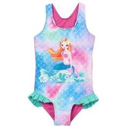 Playshoes Girls Swimsuit - Pink/Blue
