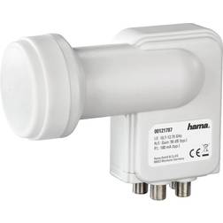 Hama 00121787 Universal-Quadswitch-LNB Weiß Versandkostenfrei