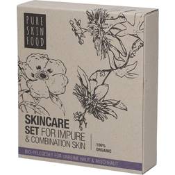 Pure Skin Food Bio Hudplejesæt