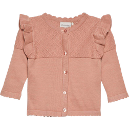 Minymo Cardigan Mahogany Rose