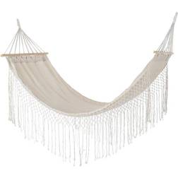 Dkd Home Decor Hængekøje Beige Frynse