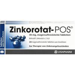 ZINKOROTAT POS magensaftresistente Tabletten 20 St.