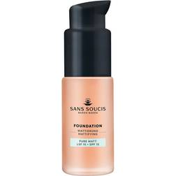 Sans Soucis Make-Up Ansigt Pure Matt Foundation 20 Natural Beige 30 ml
