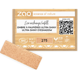 ZAO Refill Rectangle Eye Shadow 275 Ultra Pearly Golden Orange