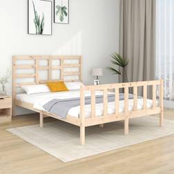 vidaXL Bed Frame Solid Sängram