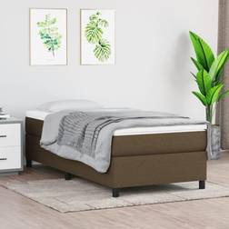 vidaXL Giroletto Marrone Scuro 100x200 cm Tessuto