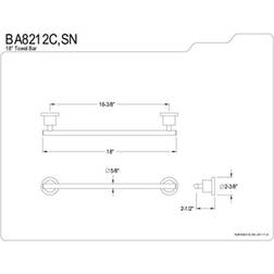 Kingston Brass BAK8212478 Concord