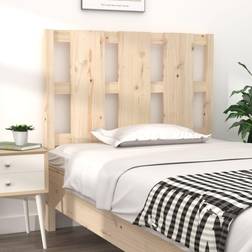 vidaXL Per Letto 95.5x4x100 cm Legno Massello Di Pino - Marrone Testiera