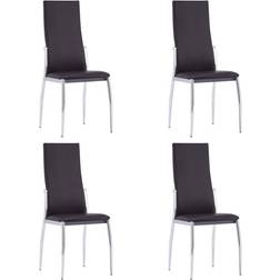 vidaXL Arden Grace High Back Kitchen Chair 4pcs