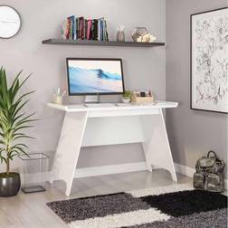 Teknik Office Towson Trestle Stylish Curve Writing Desk