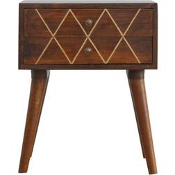 Artisan 2 Drawer Bedside Table