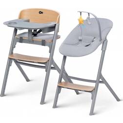 Kinderkraft Seggiolone LIVY con sdraietta CALMEE in rovere marrone