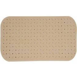 MSV Alfombra Base De Bañera Caucho Reciclable Class 36 x 65 cm Beige