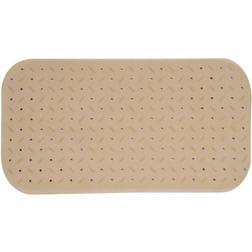 MSV Alfombra De Bañera Caucho Reciclable Class 36 x 76 cm Beige