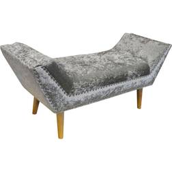 Watsons on the Web LOUNGE Crushed Velvet Chaise Settee Bench