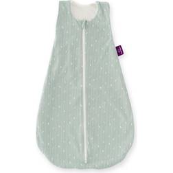 Träumeland GOTS LIEBMICH Sommerschlafsack BLÄTTER-MINT GR. 70