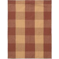 Ferm Living Geschirrtuch Hale Yarn peach/spice Küchenhandtuch Rosa, Rot, Orange (70x50cm)