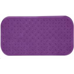 MSV Tapis Fond De Baignoire Antidérapant Caoutchouc Class 36 x 76 cm Violet