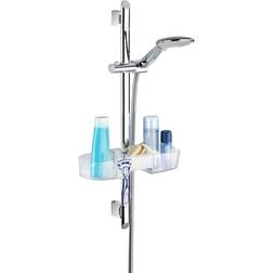 Wenko Valet Pour Barre De Douche "Premium" Transparent L 36 x H 7,5 x P 12 cm