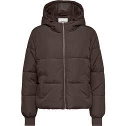 JdY NEWERICA Short Hood Jacket - Marrone