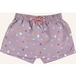 Sterntaler Kylpyamme Shorts - Sydän Violetti