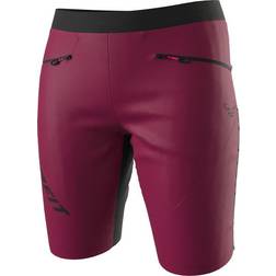 Dynafit Pantalón Corto Traverse Dynastretch Granate Mujer - Red