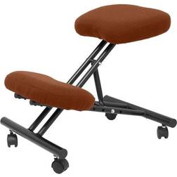 P&C Taburete Ergonómico Mahora BALI363 Marrón Silla de oficina