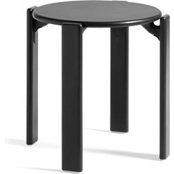 Hay Blacklacquered Beech Rey Wooden Bar Stool